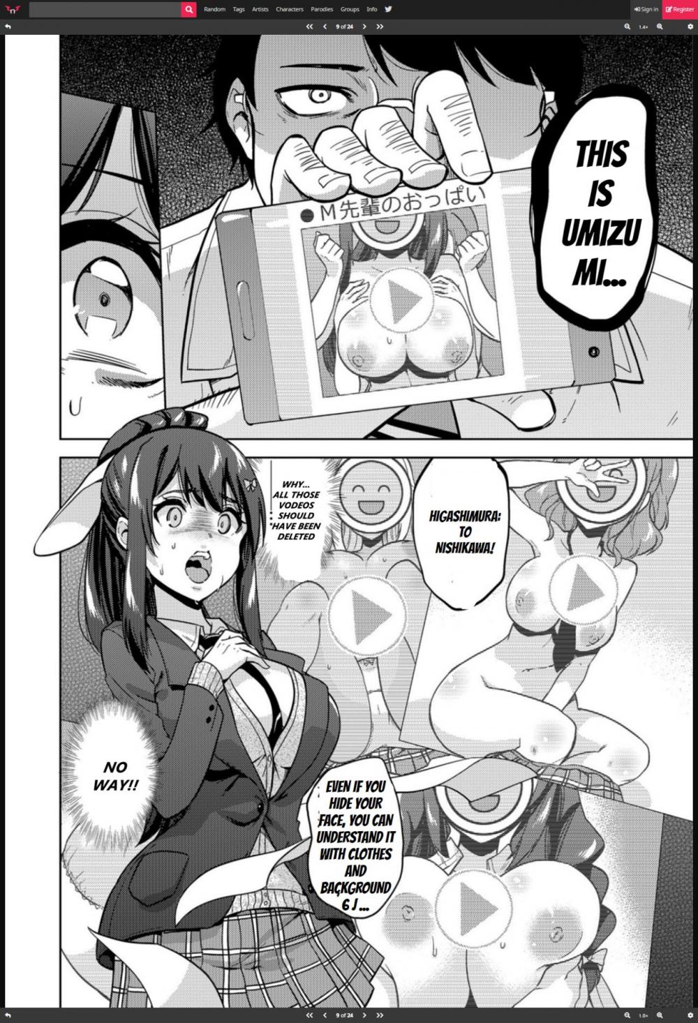 Hentai Manga Comic-SNS Seitokai Yakuin wo Netotte Share suru Hanashi-Read-9